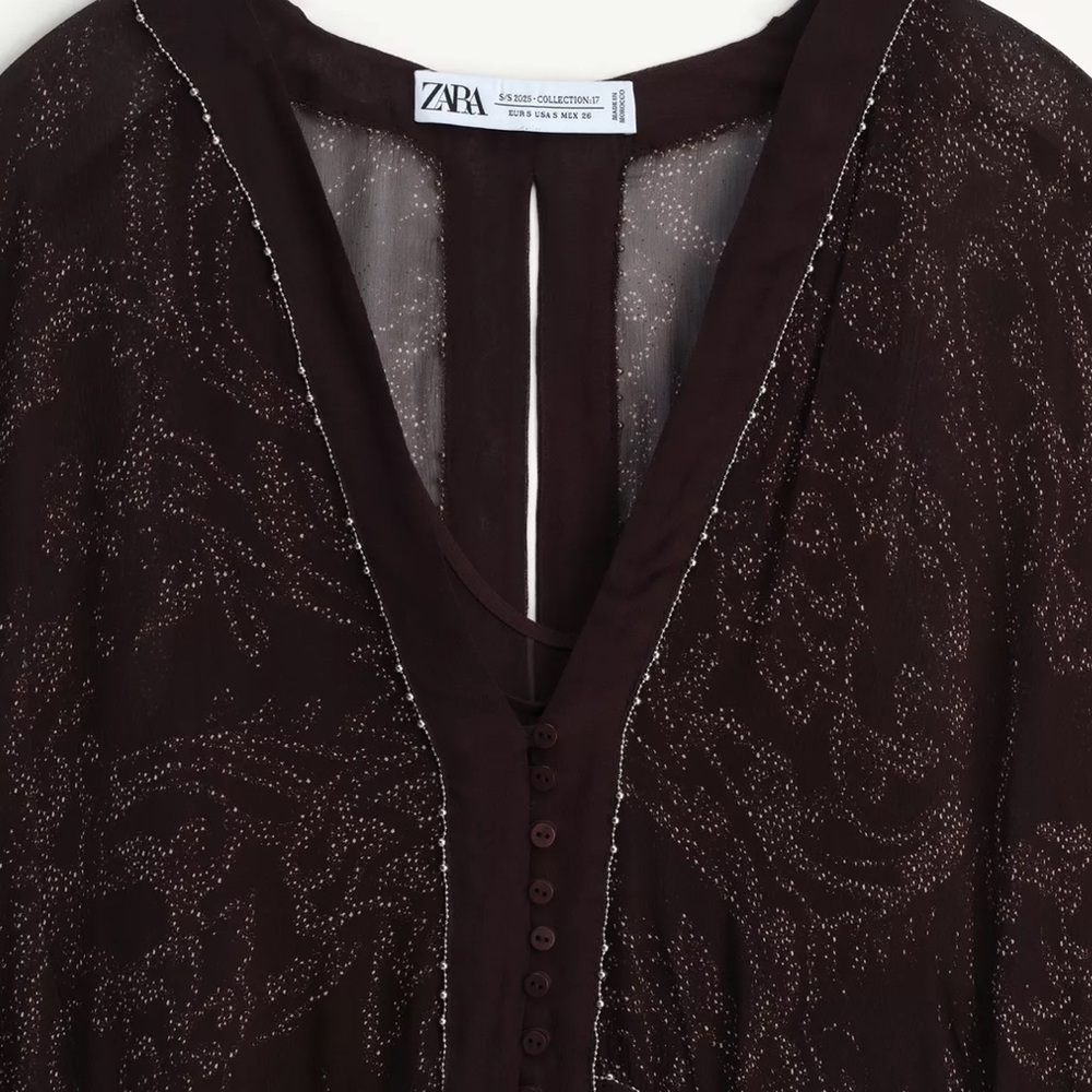 LIMITED EDITION PRINTED SHORT DRESS - Picture 10 of 14